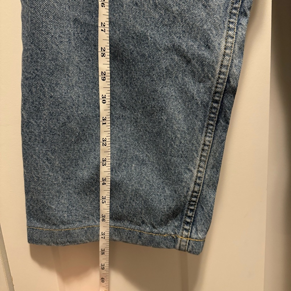 Levi Signature Relaxed Straight/Wide Leg Medium Wash Jeans Size W36 L32 - Picture 8 of 11